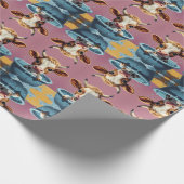 Papier Cadeau Bouddhas dans un bain (Coin)