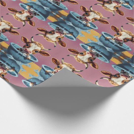 Papier Cadeau Bouddhas dans un bain (Coin)