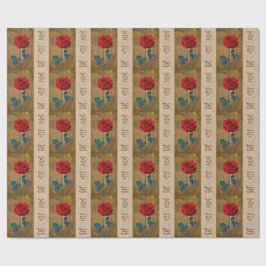 Papier Cadeau BouddhaToday V1 - #1 Enveloppé dans du papier cade (Plat)