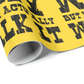 Papier Cadeau Bouddhisme zen Spaghetti Style occidental (Coin rond)