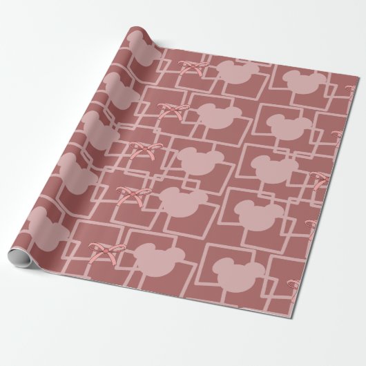 Papier Cadeau Boue d'ours Brown unique (Déroulé)
