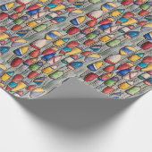 Papier Cadeau Bouées de homard envelopper cadeau (Coin)