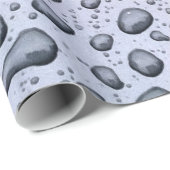 Papier Cadeau Boues d'eau (Coin rond)