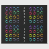 Papier Cadeau Bouffe lisse enveloppant Papper (Plat)