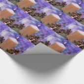 Papier Cadeau Bougie de Noël (Coin)