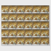 Papier Cadeau Bougies (Plat)