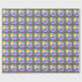 Papier Cadeau Bougies (Plat)