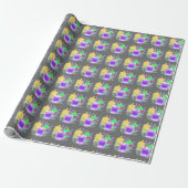 Papier Cadeau Bougies (Déroulé)