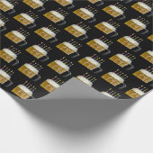 Papier Cadeau bougies d'anniversaire dans du papier d'emballage  (Coin)