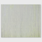 PAPIER CADEAU BOUGIES GRIS ET VERTES (Plat)