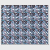 Papier Cadeau Boukeh gris bleu, arrière - plan abstrait. (Plat)