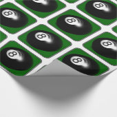Papier Cadeau Boule 8 (Coin)