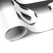 Papier Cadeau Boule de football (Coin rond)