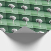 Papier Cadeau Boule de golf sur la pièce en t (Coin)