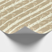 Papier Cadeau Bouleaux (Coin)