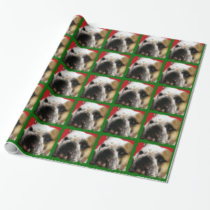 PAPIER CADEAU BOULEDOGUE