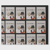 Papier Cadeau Bouledogue (Plat)