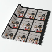 Papier Cadeau Bouledogue (Déroulé)
