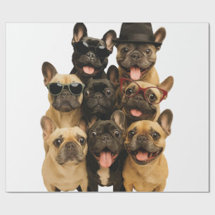 Papier Cadeau Bouledogue français