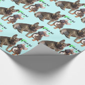 Papier cadeau Bouledogues français (Coin)