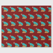 Papier Cadeau Boulet de canon humain (Plat)