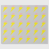 Papier Cadeau Boulons de crayon (Plat)