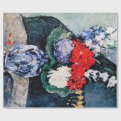 Papier Cadeau Bouquet avec Little Delft, Paul Cezanne (Plat)