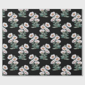 Papier Cadeau Bouquet floral (Plat)