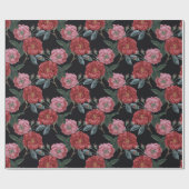 Papier Cadeau Bouquet floral (Plat)
