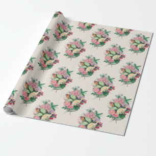 Papier Cadeau Bouquet floral
