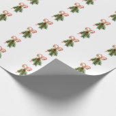 Papier Cadeau Bouquet sucre de canne et pin (Coin)