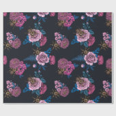 Papier Cadeau Bouquets et tarantula 2 (Plat)