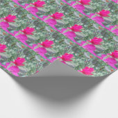 Papier Cadeau bourgeon rose (Coin)