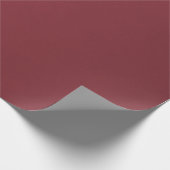 Papier Cadeau Bourgogne Marsala (Coin)