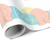 Papier Cadeau Bout de bébé (Coin rond)