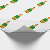 Papier Cadeau Bouteille de champagne (Coin)