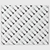 Papier Cadeau Bouteille de vin de villes de Napa Valley (Plat)