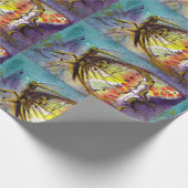 PAPIER CADEAU BOUTEILLE MAGIQUE EN BLEU (Coin)