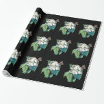 PAPIER CADEAU BOUTEILLE SUR LA FLEURS BLANCHES, FLORALE<br><div class="desc">Élégants détails floraux dynamiques de peintures hollandaises anciennes. Design floral coloré, classique avec une belle élaboration numérique d'un tableau flamand ancien de la vie morte.Design Cool et artistique à toutes fins, facilement personnalisable pour les amoureux des animaux de la nature, fleuristes, spa de jour, jardinage, botanique, botanique et propriétaires de...</div>