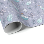 Papier Cadeau Bouteilles de potion magique (Coin rond)
