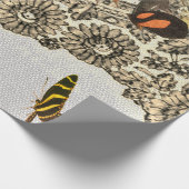 Papier Cadeau BOUTEILLES ET Papier d'enveloppement de LACE (Coin)