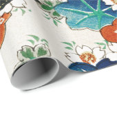 Papier Cadeau BOUTEILLES ET papier MOTIF JAPONAIS (Coin rond)