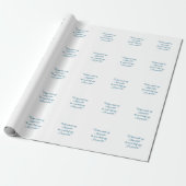 Papier Cadeau Bouton (Déroulé)