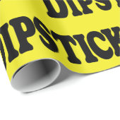 Papier Cadeau Bouton (Coin rond)