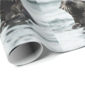 Papier Cadeau Bouton (Coin rond)