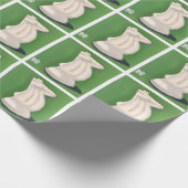Papier Cadeau Bouton (Coin)
