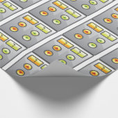 Papier Cadeau Boutons d'ascenseur (Coin)