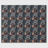Papier Cadeau Bouvier des Flandres (Plat)