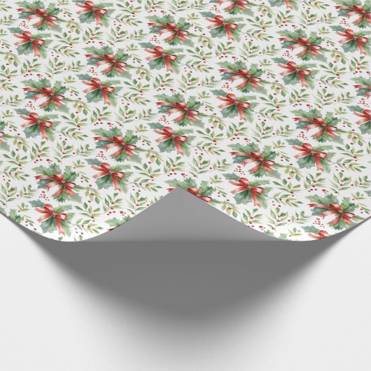 Papier Cadeau Bow botanique (Coin)