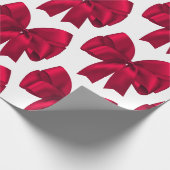 Papier Cadeau Bow rouge (Coin)